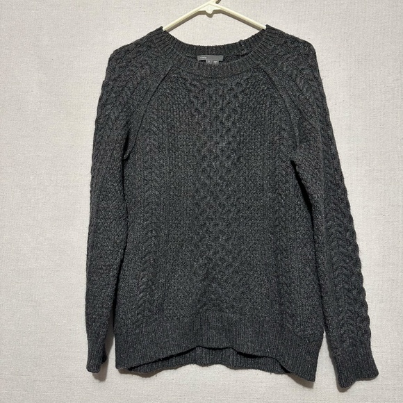 Vince Cable Knit Crewneck Wool Sweater - Size S - Picture 2 of 5